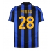 Inter Milan Benjamin Pavard #28 Hemma matchtröja 2026-27 Kortärmad Billigt Inter Milan Benjamin Pavard #28 Hemma matchtröja 2026-27 Kortärmad Billigt